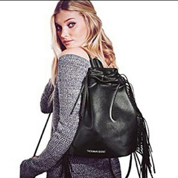 Victoria's Secret Handbags - Victoria's Secret Fringed Backpack